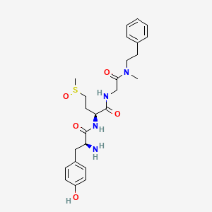 molecular formula C25H34N4O5S B3030179 Syndyphalin SD-33 CAS No. 87636-57-5