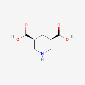 molecular formula C7H11NO4 B3030180 Cis-3,5-Piperidinedicarboxylic acid CAS No. 876367-84-9
