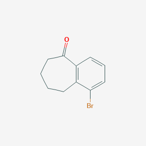 1-bromo-6,7,8,9-tetrahydro-5H-benzo[7]annulen-5-one