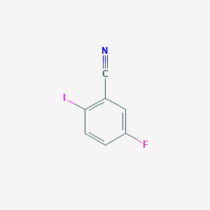 molecular formula C7H3FIN B3030194 5-氟-2-碘苯甲腈 CAS No. 877868-92-3