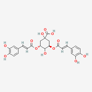 molecular formula C25H24O12 B3030201 异绿原酸A CAS No. 879305-14-3