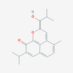 molecular formula C20H22O3 B3030203 Prionoid C CAS No. 879324-76-2