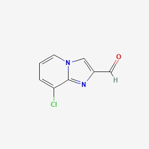 molecular formula C8H5ClN2O B3030257 8-Chloroimidazo[1,2-a]pyridine-2-carbaldehyde CAS No. 885276-03-9