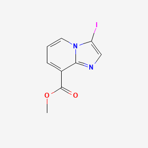 Methyl 3-iodoimidazo[1,2-a]pyridine-8-carboxylate