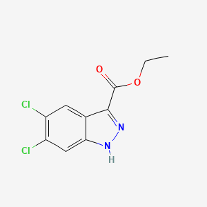Ethyl 5,6-dichloro-1H-indazole-3-carboxylate