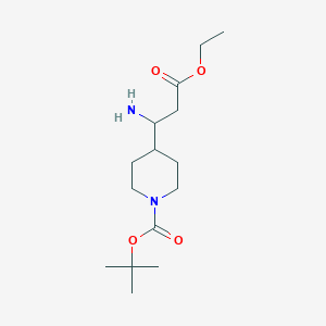 1-Boc-4-(1-Amino-2-ethoxycarbonylethyl)piperidine