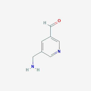 5-(Aminomethyl)nicotinaldehyde