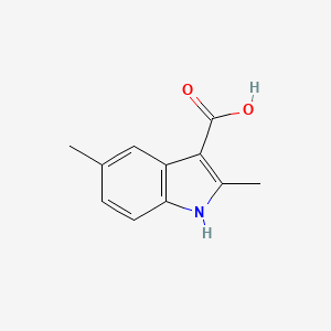 molecular formula C11H11NO2 B3030349 2,5-Dimethyl-1H-indole-3-carboxylic acid CAS No. 889943-11-7