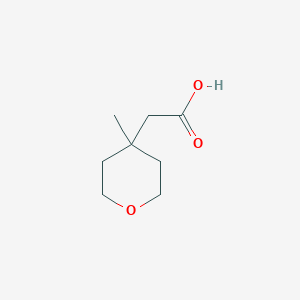 2-(4-methyltetrahydro-2H-pyran-4-yl)acetic acid