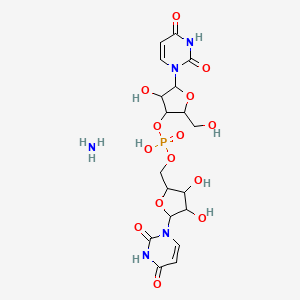 molecular formula C18H26N5O14P B3030403 Oxidase, urate CAS No. 9002-12-4