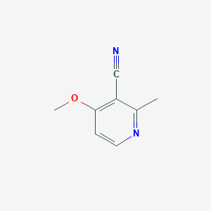 molecular formula C8H8N2O B3030411 4-Methoxy-2-methylnicotinonitrile CAS No. 902171-51-1