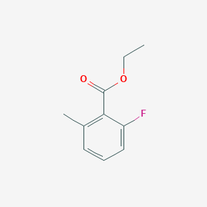 molecular formula C10H11FO2 B3030414 Ethyl 2-fluoro-6-methylbenzoate CAS No. 90259-30-6