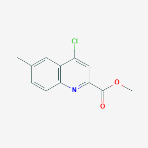 Methyl 4-chloro-6-methylquinoline-2-carboxylate