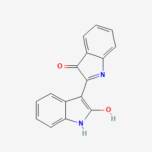 molecular formula C16H10N2O2 B3030442 Indirubin CAS No. 906748-38-7