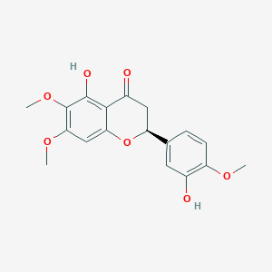 (2S)-3',5-Dihydroxy-4',6,7-trimethoxyflavanone