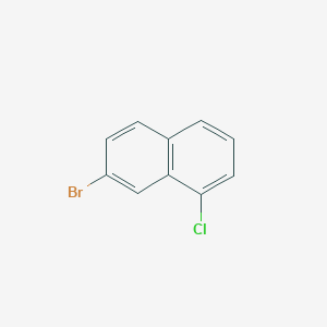 molecular formula C10H6BrCl B3030460 7-溴-1-氯萘 CAS No. 90947-99-2