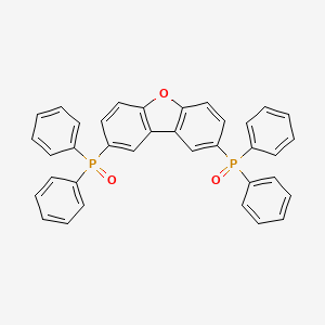 molecular formula C36H26O3P2 B3030477 2,8-Bis(diphenylphosphoryl)dibenzo[b,d]furan CAS No. 911397-27-8