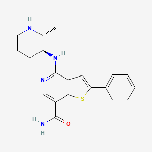 molecular formula C20H22N4OS B3030483 Chk1-IN-2 CAS No. 912367-45-4