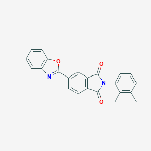 molecular formula C24H18N2O3 B303053 2-(2,3-dimethylphenyl)-5-(5-methyl-1,3-benzoxazol-2-yl)-1H-isoindole-1,3(2H)-dione 