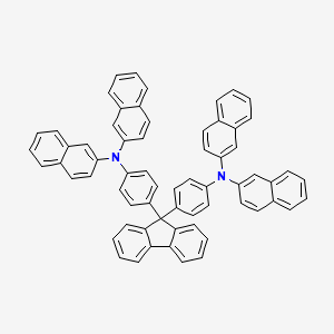 molecular formula C65H44N2 B3030531 9,9-双[4-(N,N-双萘-2-基氨基)苯基]-9H-芴 CAS No. 916061-87-5
