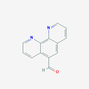 molecular formula C13H8N2O B3030548 1,10-菲咯啉-5-甲醛 CAS No. 91804-75-0