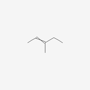 molecular formula C6H12 B3030572 2-戊烯，3-甲基- CAS No. 922-61-2