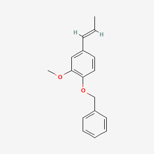 molecular formula C17H18O2 B3030593 Benzyl isoeugenol CAS No. 92666-21-2