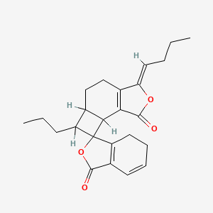 molecular formula C24H28O4 B3030605 天使草素 CAS No. 92935-94-9