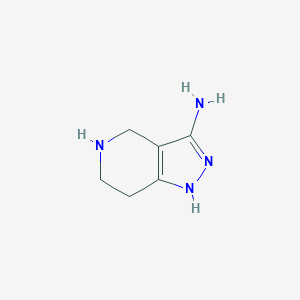 4,5,6,7-Tetrahydro-1H-pyrazolo[4,3-C]pyridin-3-amine