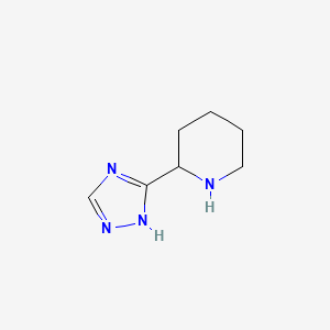 2-(1H-1,2,4-triazol-3-yl)piperidine