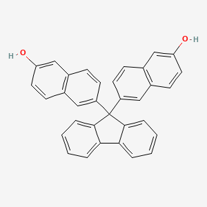 6,6'-(9H-Fluorene-9,9-diyl)bis(naphthalen-2-ol)