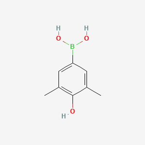 molecular formula C8H11BO3 B3030636 (4-Hydroxy-3,5-dimethylphenyl)boronic acid CAS No. 934826-20-7