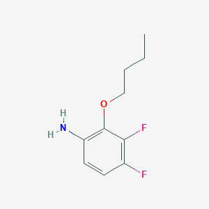 molecular formula C10H13F2NO B3030637 2-丁氧基-3,4-二氟苯胺 CAS No. 935251-05-1