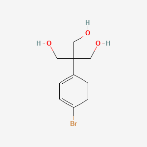 2-(4-Bromophenyl)-2-(hydroxymethyl)propane-1,3-diol