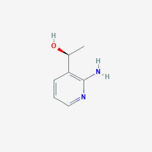 molecular formula C7H10N2O B3030642 (S)-1-(2-Aminopyridin-3-yl)ethanol CAS No. 936718-00-2