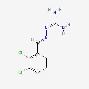 molecular formula C8H8Cl2N4 B3030663 Raphin1 CAS No. 94023-67-3