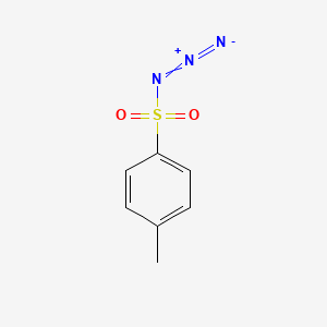 molecular formula C7H7N3O2S B3030667 对甲苯磺酰叠氮化物 CAS No. 941-55-9