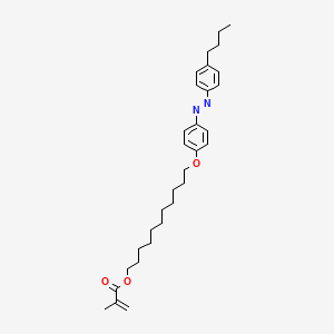 11-[4-(4-Butylphenylazo)phenoxy]undecyl Methacrylate