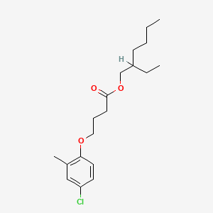 molecular formula C19H29ClO3 B3030678 2-乙基己基4-(4-氯-2-甲基苯氧基)丁酸酯 CAS No. 94232-74-3