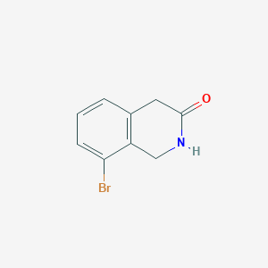 molecular formula C9H8BrNO B3030686 8-bromo-1,2-dihydroisoquinolin-3(4H)-one CAS No. 943749-58-4
