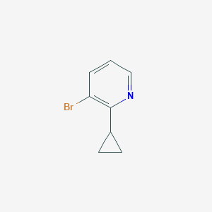 molecular formula C8H8BrN B3030700 3-Bromo-2-cyclopropylpyridine CAS No. 944718-27-8