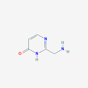 2-(Aminomethyl)pyrimidin-4(3H)-one