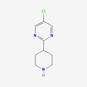 5-Chloro-2-(piperidin-4-YL)pyrimidine