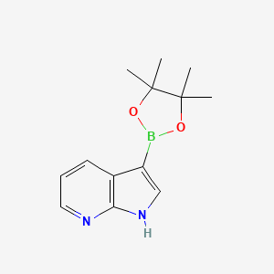 3-(4,4,5,5-tetramethyl-1,3,2-dioxaborolan-2-yl)-1H-pyrrolo[2,3-b]pyridine