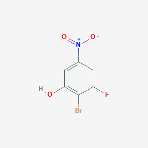 molecular formula C6H3BrFNO3 B3030725 2-Bromo-3-fluoro-5-nitrophenol CAS No. 945971-14-2