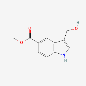 methyl 3-(hydroxymethyl)-1H-indole-5-carboxylate