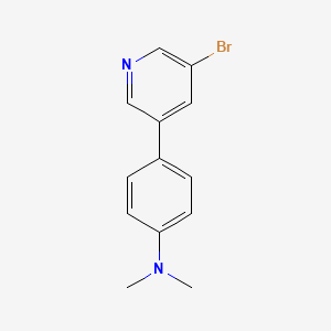 4-(5-bromopyridin-3-yl)-N,N-dimethylaniline