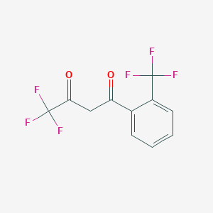 4,4,4-Trifluoro-1-(2-trifluoromethylphenyl)-1,3-butanedione