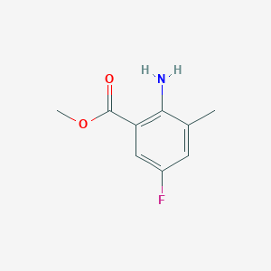 Methyl 2-amino-5-fluoro-3-methylbenzoate