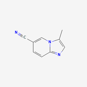 3-Methylimidazo[1,2-A]pyridine-6-carbonitrile